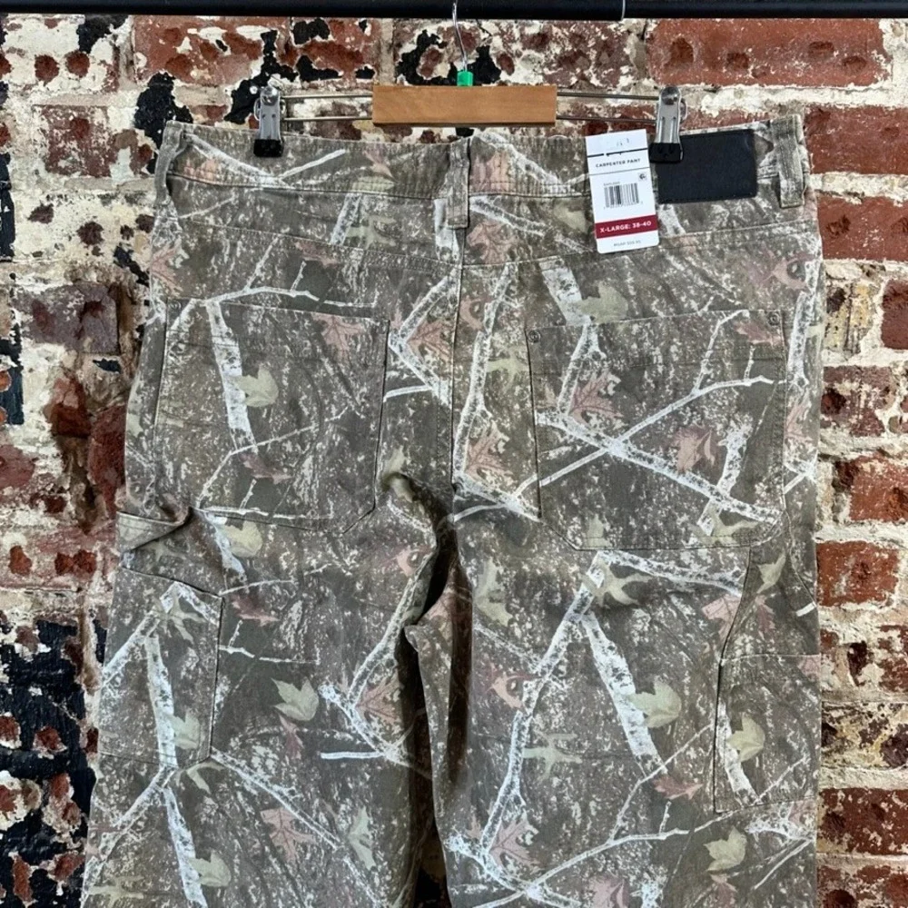 Aeropostale Carpenter Camo Pants Mens XL 39x30 Workwear Utility NEW